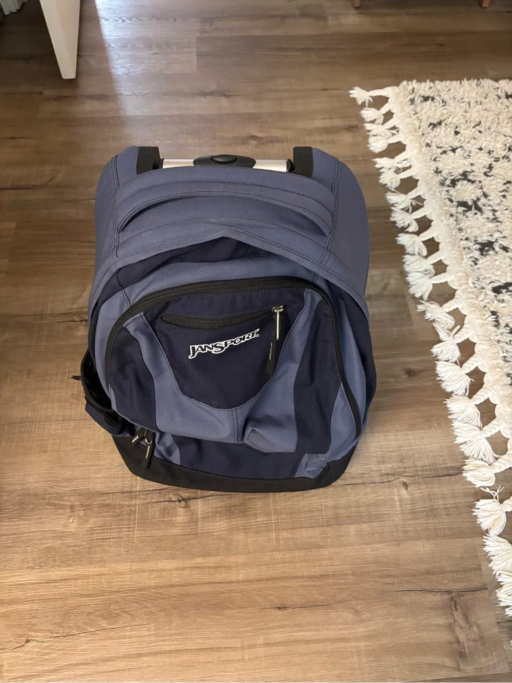 Jansport Two-Tone Navy and Slate Backpack